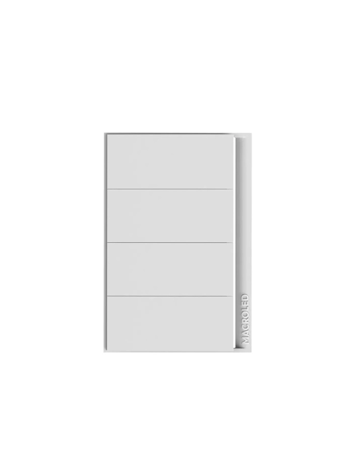 Llave 4 puntos smart Tokio Macroled blanco